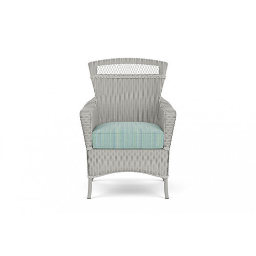 Lloyd Flanders™ Loom Dining Armchair - Platinum