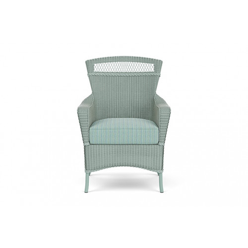 Lloyd Flanders™ Loom Dining Armchair - Sea Glass