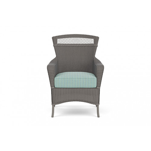 Lloyd Flanders™ Loom Dining Armchair - Pewter