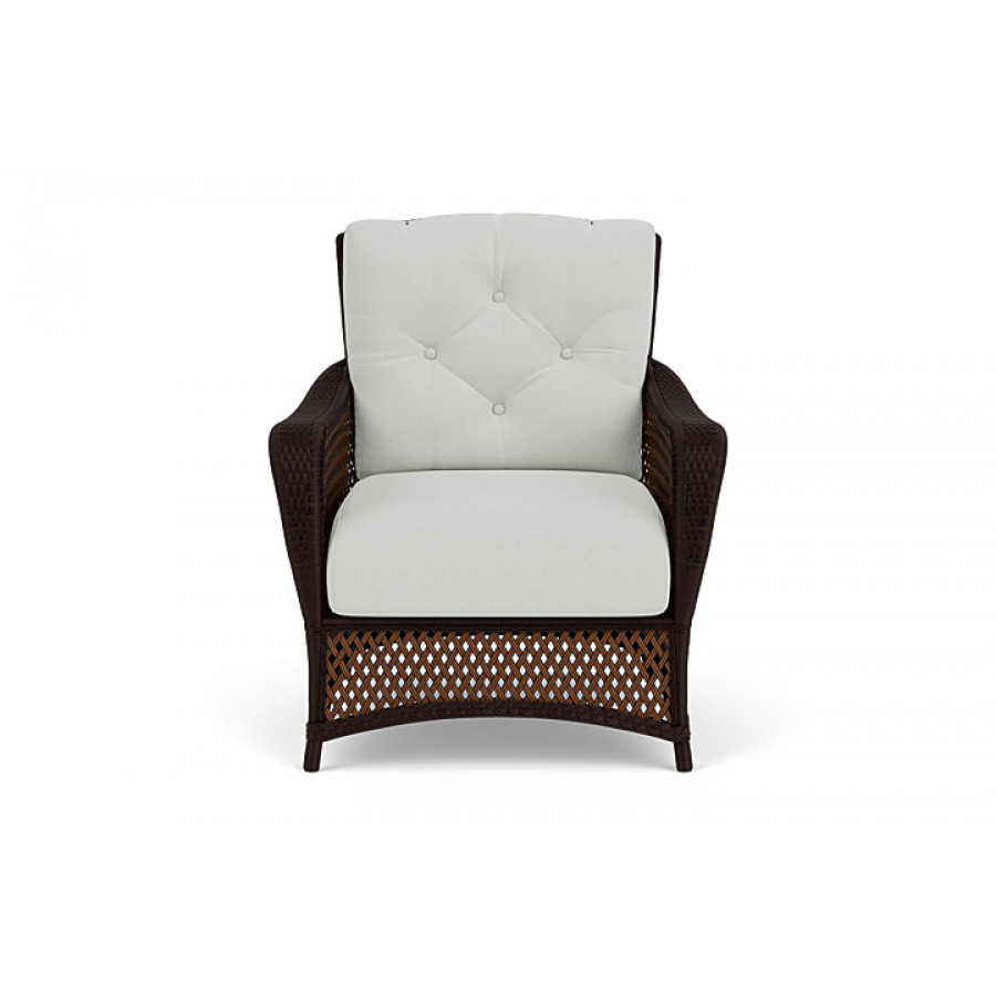 Lloyd Flanders - Grand Traverse Lounge Chair Loveboat Mint, Caramel