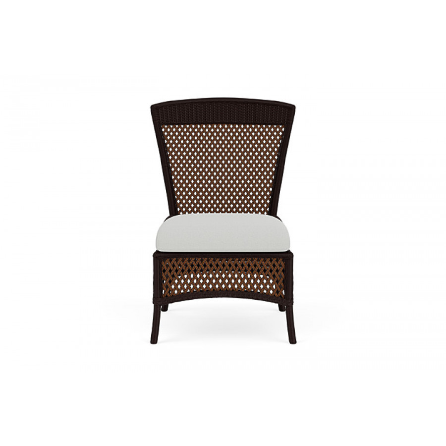 Lloyd Flanders™ Grand Traverse Armless Dining Chair Loveboat Mint, Caramel