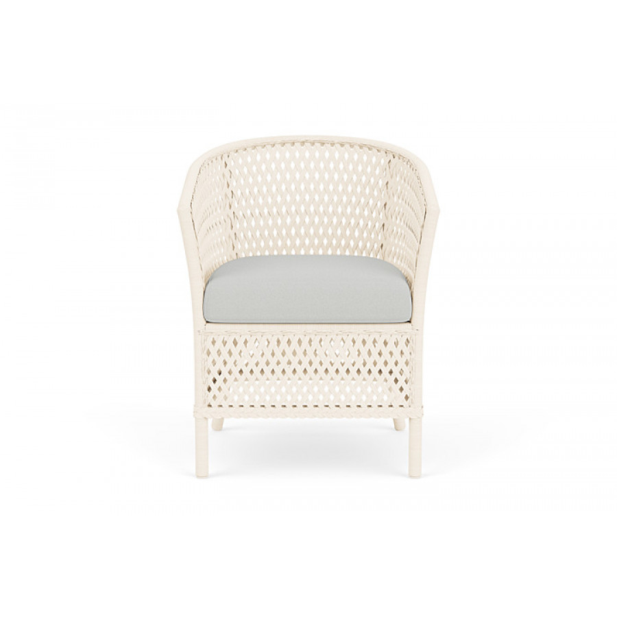 Lloyd Flanders™ Grand Traverse Barrel Dining Chair Loveboat Mint, Bisque