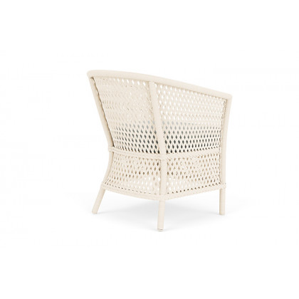 Lloyd Flanders™ Grand Traverse Barrel Dining Chair Loveboat Mint, Bisque