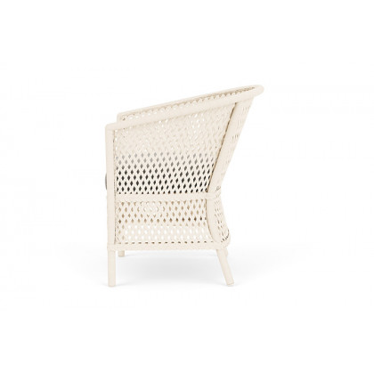 Lloyd Flanders™ Grand Traverse Barrel Dining Chair Callen Celadon, Bisque