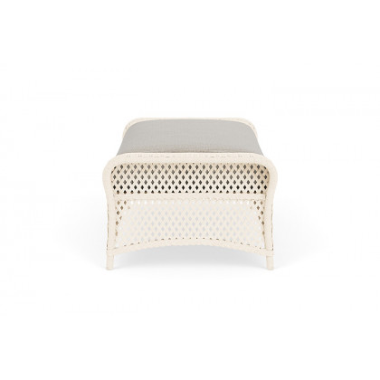 Lloyd Flanders™ Grand Traverse Large Ottoman Callen Celadon, Bisque