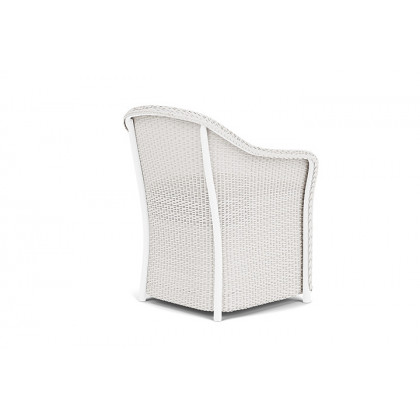 Lloyd Flanders™ Weekend Retreat Dining Armchair - White, Canvas Natural