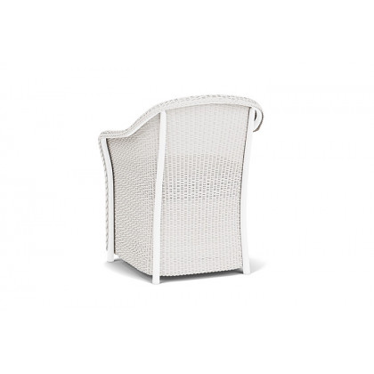 Lloyd Flanders™ Weekend Retreat Dining Armchair - White, Canvas Natural