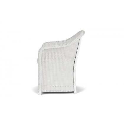 Lloyd Flanders™ Weekend Retreat Dining Armchair - Matte White, Loveboat Mint