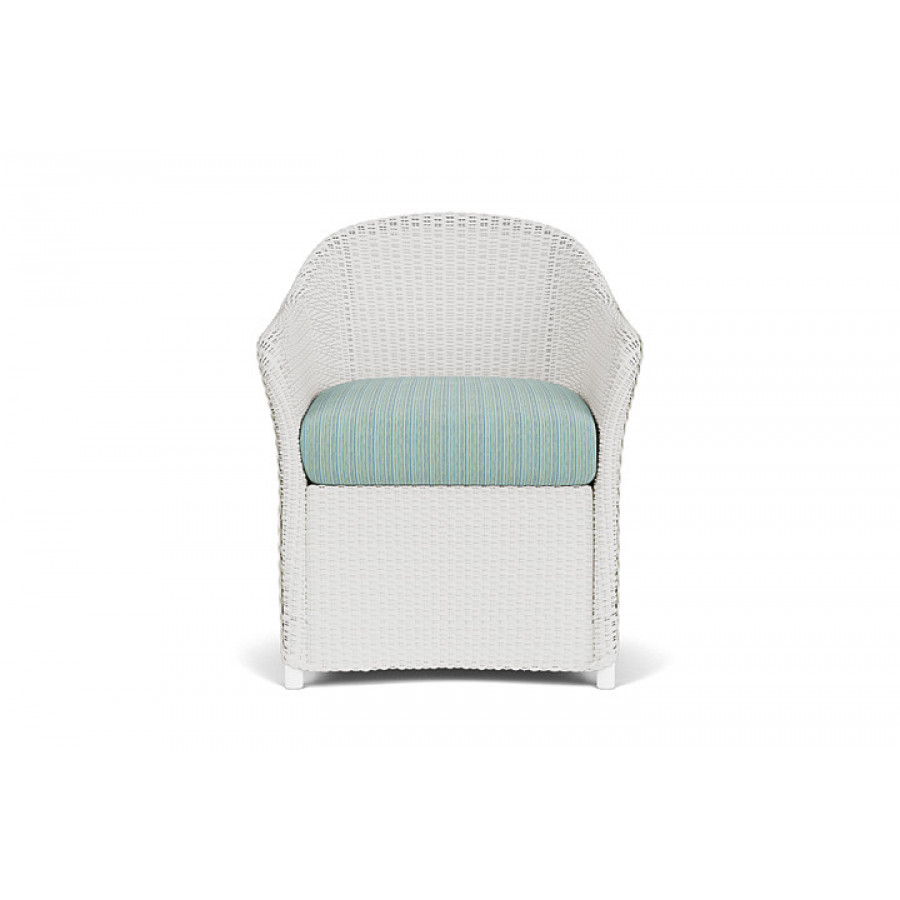Lloyd Flanders™ Weekend Retreat Dining Armchair - Matte White, Unearth Dew