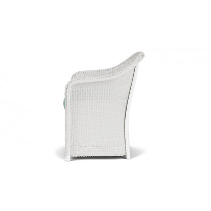Lloyd Flanders™ Weekend Retreat Dining Armchair - Matte White, Unearth Dew