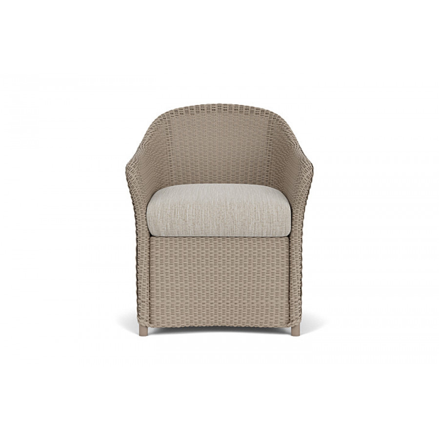 Lloyd Flanders™ Weekend Retreat Dining Armchair - French Beige, Callen Celadon