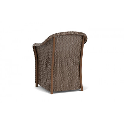 Lloyd Flanders™ Weekend Retreat Dining Armchair - Bark, Canvas Natural