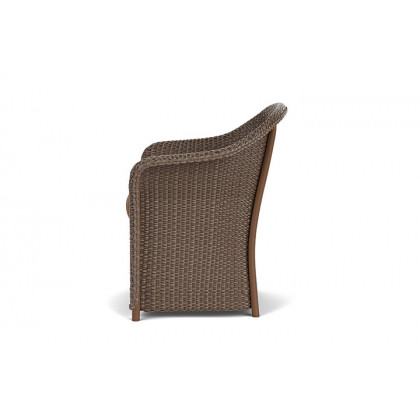 Lloyd Flanders™ Weekend Retreat Dining Armchair - Bark, Canvas Natural