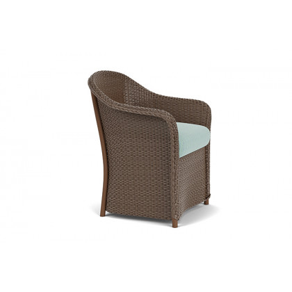 Lloyd Flanders™ Weekend Retreat Dining Armchair - Bark, Unearth Dew