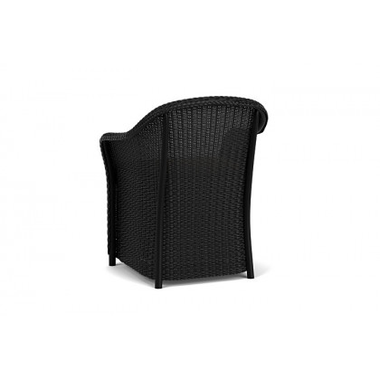 Lloyd Flanders™ Weekend Retreat Dining Armchair - Ebony, Canvas Natural