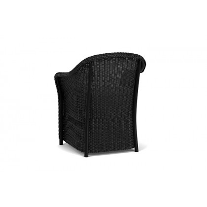 Lloyd Flanders™ Weekend Retreat Dining Armchair - Ebony, Loveboat Mint
