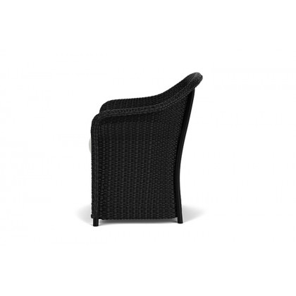 Lloyd Flanders™ Weekend Retreat Dining Armchair - Ebony, Loveboat Mint