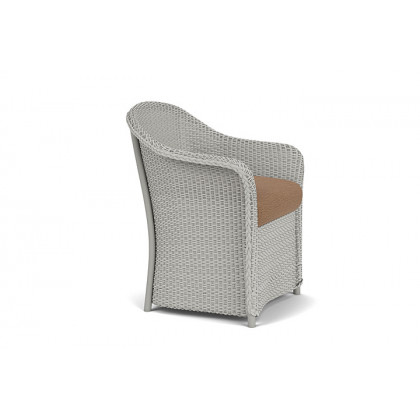 Lloyd Flanders™ Weekend Retreat Dining Armchair - Platinum, Canvas Natural