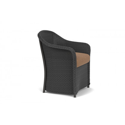 Lloyd Flanders™ Weekend Retreat Dining Armchair - Charcoal, Canvas Natural