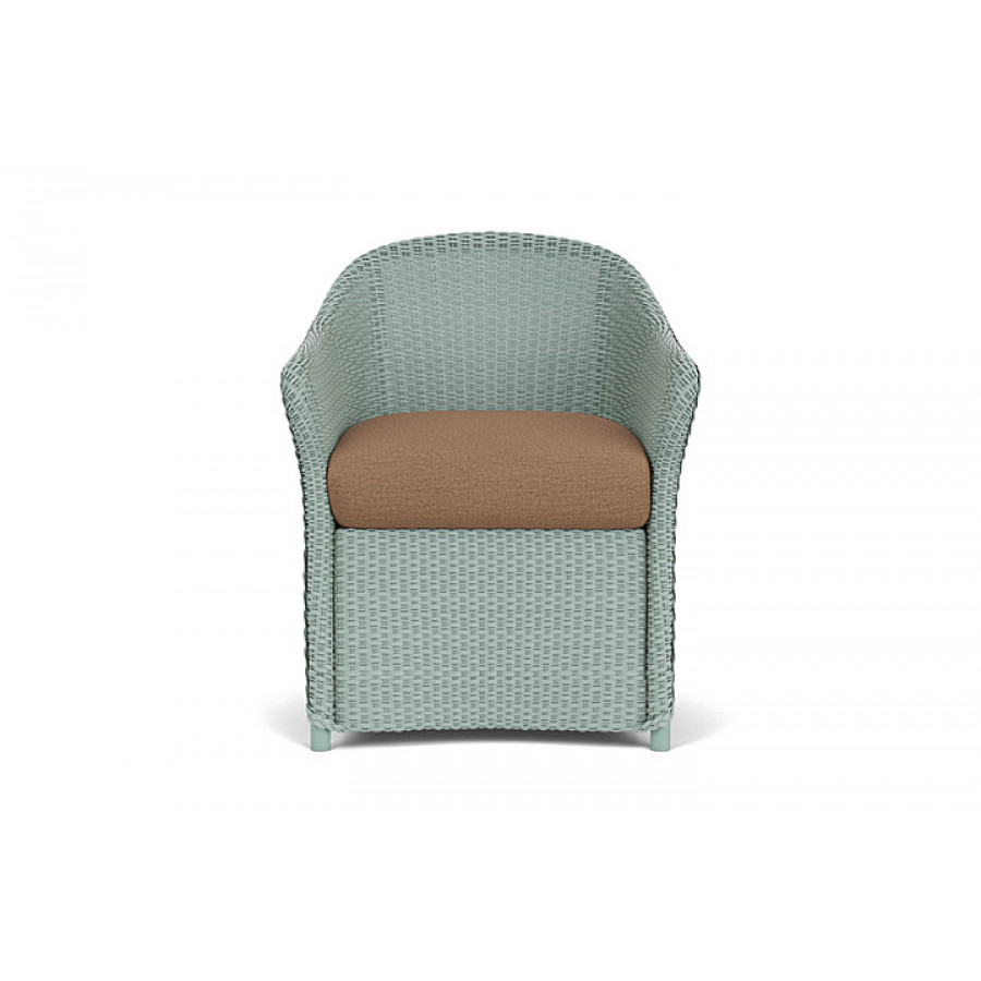 Lloyd Flanders™ Weekend Retreat Dining Armchair - Sea Glass, Canvas Natural