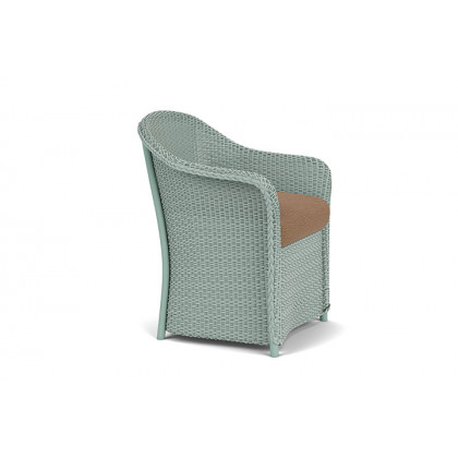 Lloyd Flanders™ Weekend Retreat Dining Armchair - Sea Glass, Canvas Natural