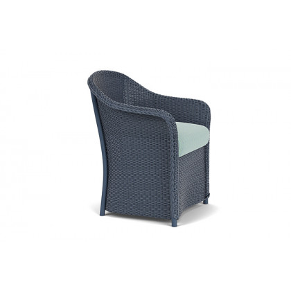 Lloyd Flanders™ Weekend Retreat Dining Armchair - Denim Blue, Unearth Dew