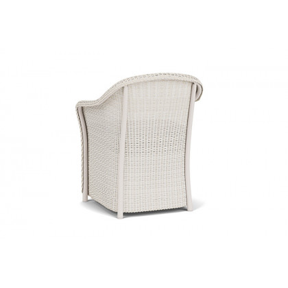 Lloyd Flanders™ Weekend Retreat Dining Armchair - Antique White, Canvas Natural