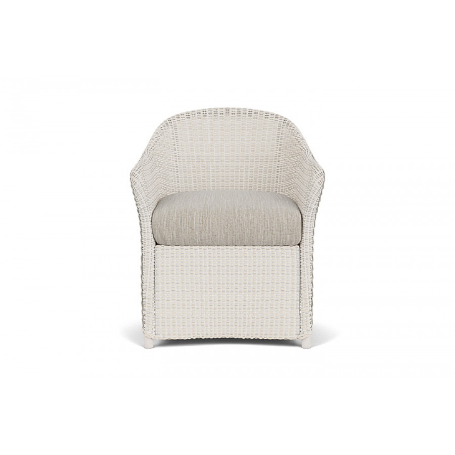 Lloyd Flanders™ Weekend Retreat Dining Armchair - Antique White, Callen Celadon