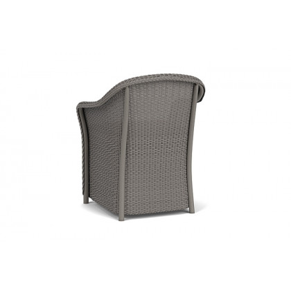 Lloyd Flanders™ Weekend Retreat Dining Armchair - Pewter, Canvas Natural