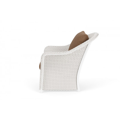 Lloyd Flanders™ Weekend Retreat Lounge Chair - White, Canvas Natural