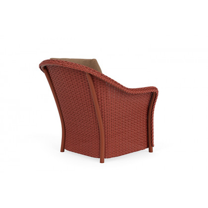 Lloyd Flanders™ Weekend Retreat Lounge Chair - Terracotta, Canvas Natural