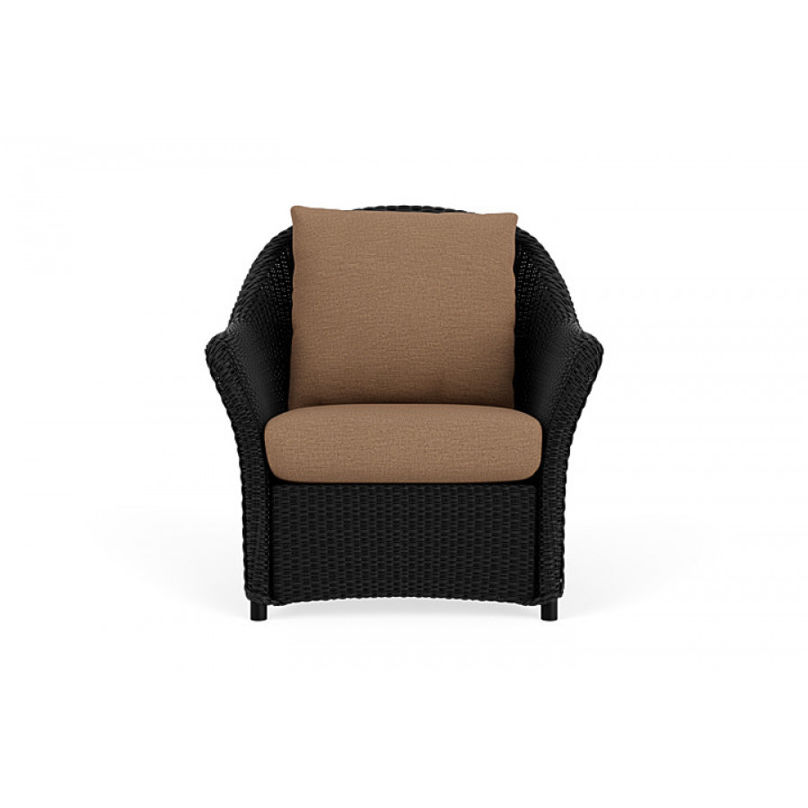 Lloyd Flanders™ Weekend Retreat Lounge Chair - Ebony, Canvas Natural