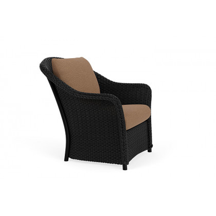 Lloyd Flanders™ Weekend Retreat Lounge Chair - Ebony, Canvas Natural