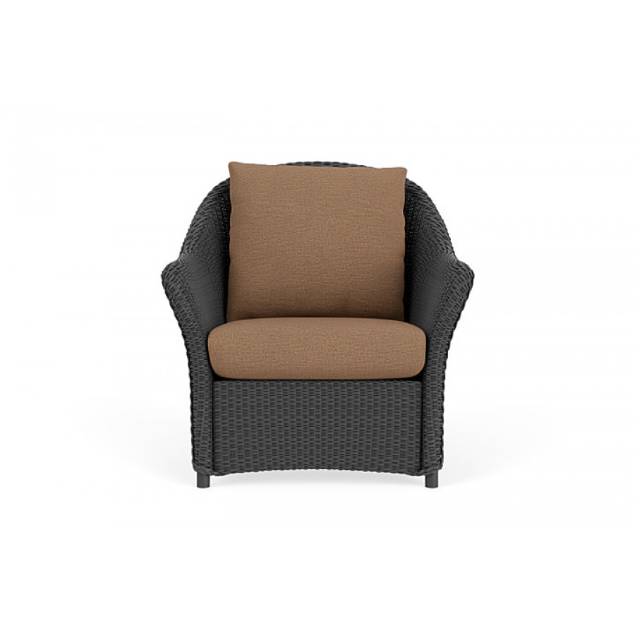 Lloyd Flanders™ Weekend Retreat Lounge Chair - Charcoal, Canvas Natural