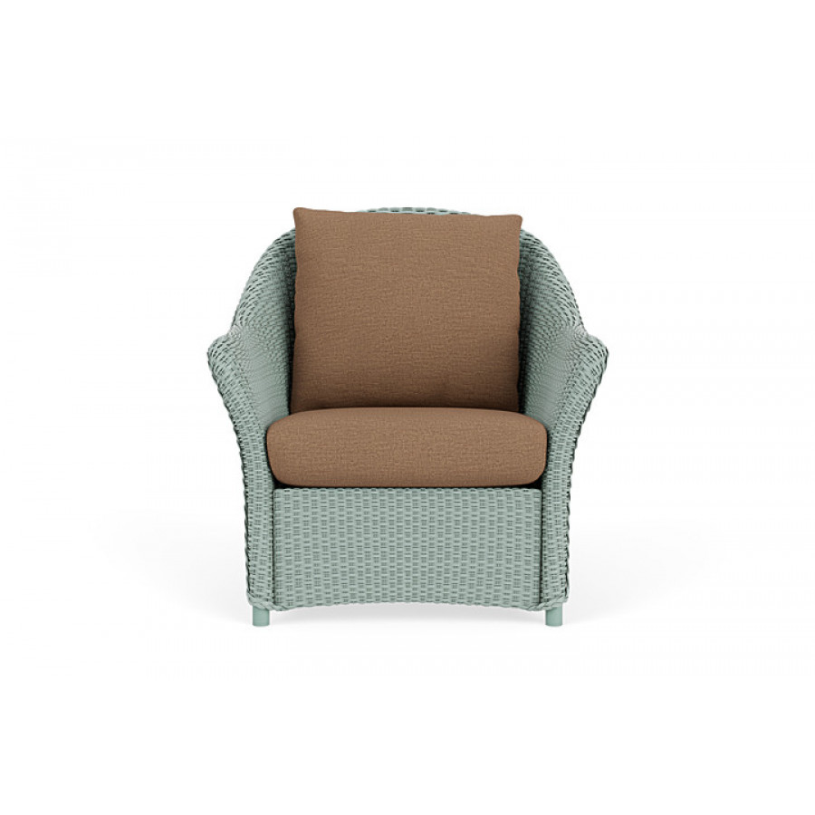 Lloyd Flanders™ Weekend Retreat Lounge Chair - Sea Glass, Canvas Natural
