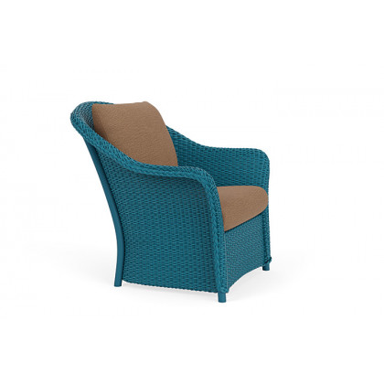 Lloyd Flanders™ Weekend Retreat Lounge Chair - Peacock, Canvas Natural