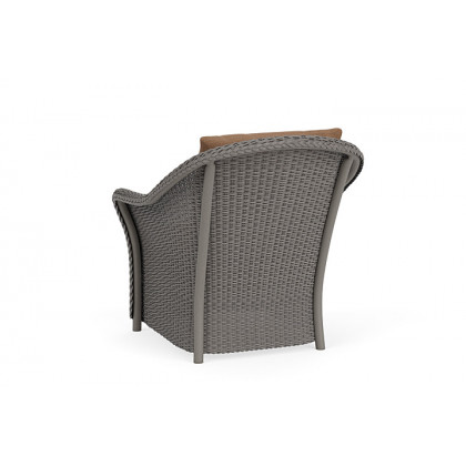 Lloyd Flanders™ Weekend Retreat Lounge Chair - Pewter, Canvas Natural