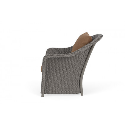 Lloyd Flanders™ Weekend Retreat Lounge Chair - Pewter, Canvas Natural
