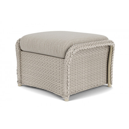 Lloyd Flanders™ Weekend Retreat Woven Ottoman - Linen, Callen Celadon