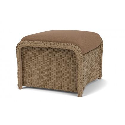 Lloyd Flanders™ Weekend Retreat Woven Ottoman - Fawn, Canvas Natural