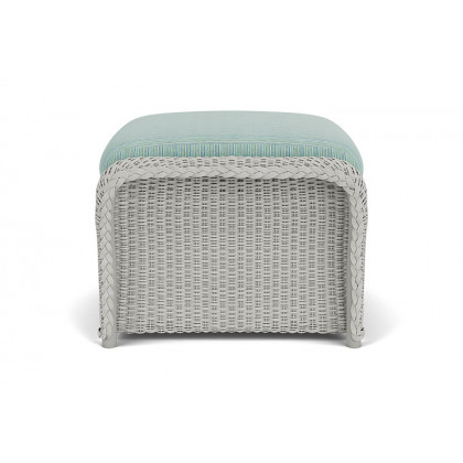 Lloyd Flanders™ Weekend Retreat Woven Ottoman - Platinum, Unearth Dew