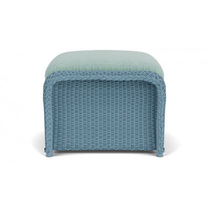 Lloyd Flanders™ Weekend Retreat Woven Ottoman - Stillwater, Unearth Dew
