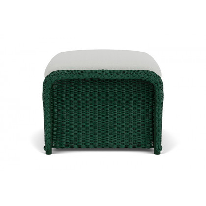 Lloyd Flanders™ Weekend Retreat Woven Ottoman - Woodland, Loveboat Mint