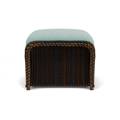 Lloyd Flanders™ Weekend Retreat Woven Ottoman - Mink, Unearth Dew