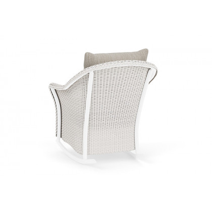 Lloyd Flanders™ Weekend Retreat Lounge Rocker - White, Callen Celadon