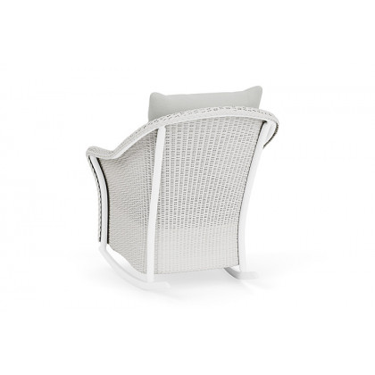 Lloyd Flanders™ Weekend Retreat Lounge Rocker - Matte White, Loveboat Mint