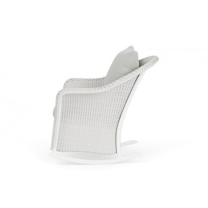 Lloyd Flanders™ Weekend Retreat Lounge Rocker - Matte White, Loveboat Mint