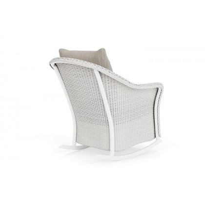 Lloyd Flanders™ Weekend Retreat Lounge Rocker - Matte White, Callen Celadon