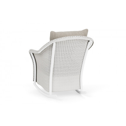 Lloyd Flanders™ Weekend Retreat Lounge Rocker - Matte White, Callen Celadon