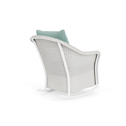Lloyd Flanders™ Weekend Retreat Lounge Rocker - Matte White, Unearth Dew